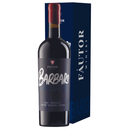 Fautor Barbaro Syrah & Tempranillo & Cabernet Sauvignon & Saperavi (în cutie)