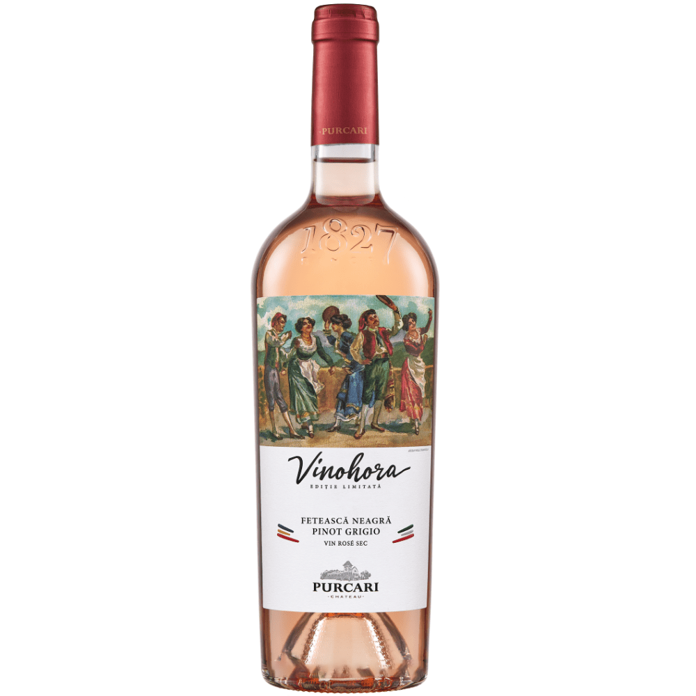 Purcari_Vinohora_Roze_Vincuvin Purcari Vinohora Rosé Feteasca Neagră & Pinot Grigio - imagine 1