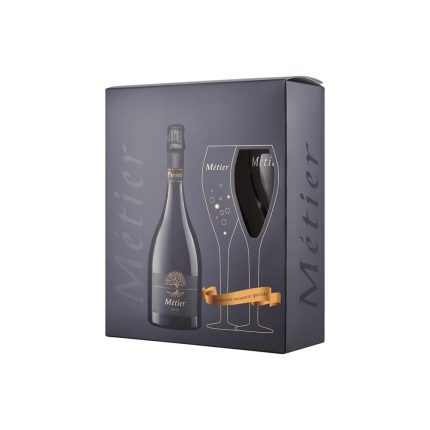 Rădăcini Métier Brut în cutie suvenir cu pahare